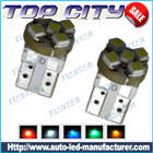Newest Topcity T10 5SMD 3528 7LM Cold white - T10 LED